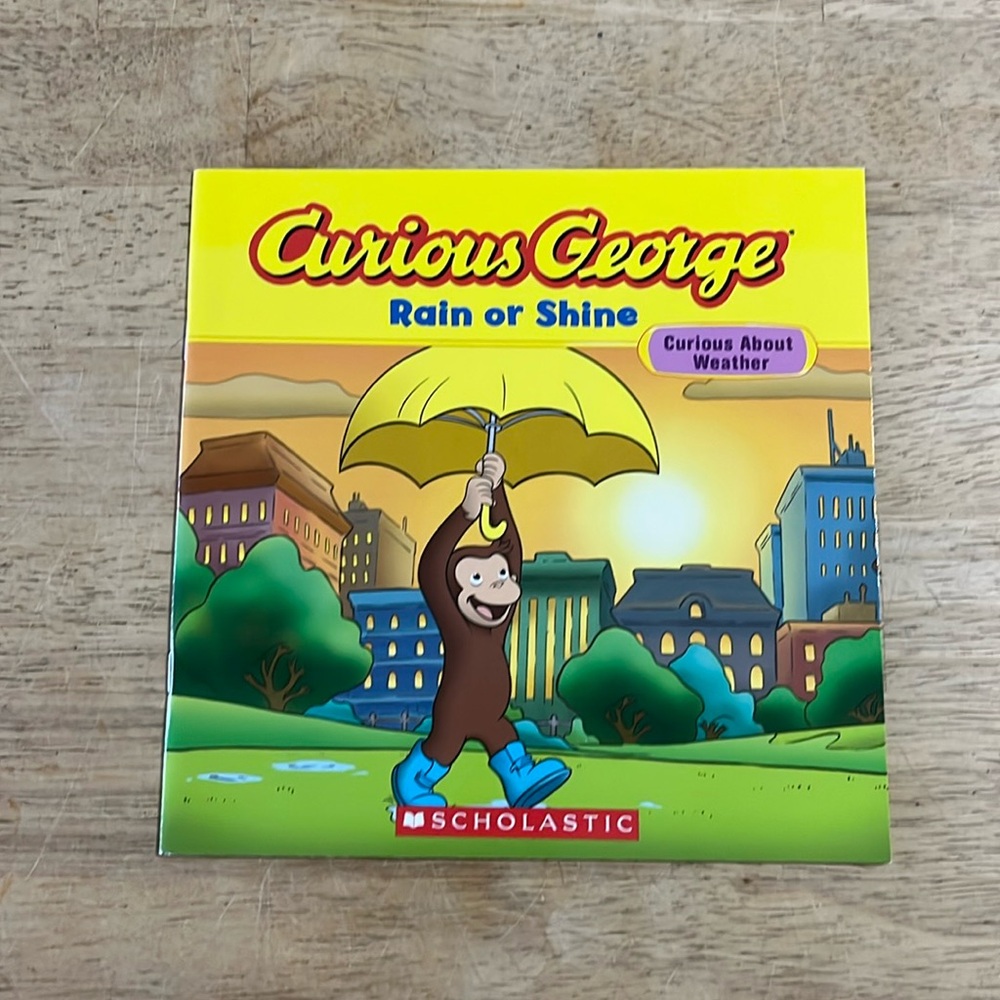 Curious George Rain or Shine Curious About Weather